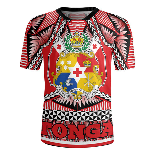 Tonga Rugby Jersey Tonga Kingdom Tongan Ngatu Style