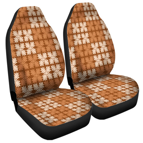Hawaii Car Seat Covers Traditional Design Pattern