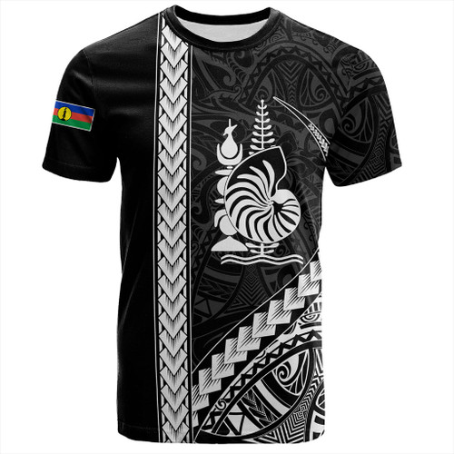 New Caledonia T-Shirt Tribal Melanesian Coat Of Arms