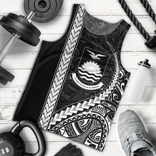 Kiribati Tank Top Tribal Micronesian Coat Of Arms