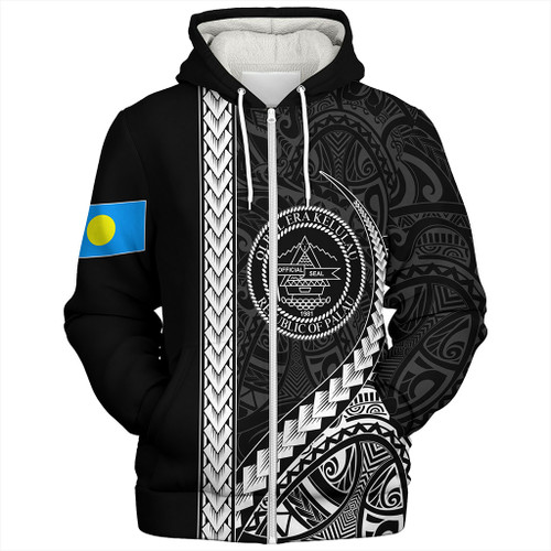 Palau Sherpa Hoodie Tribal Micronesian Coat Of Arms