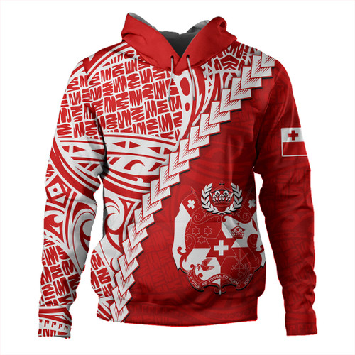 Tonga Hoodie Lauhala Tribal Coat Of Arms