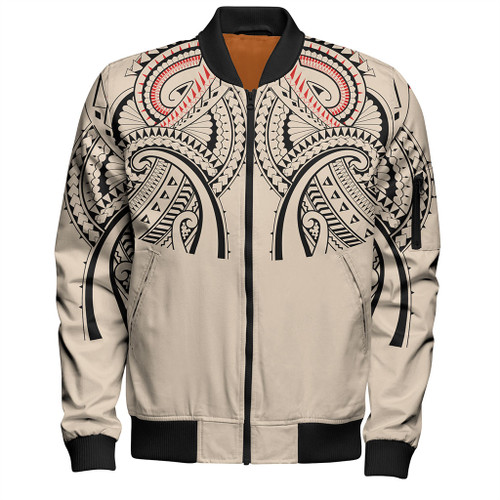 New Zealand Bomber Jacket Season Maori Pattern
