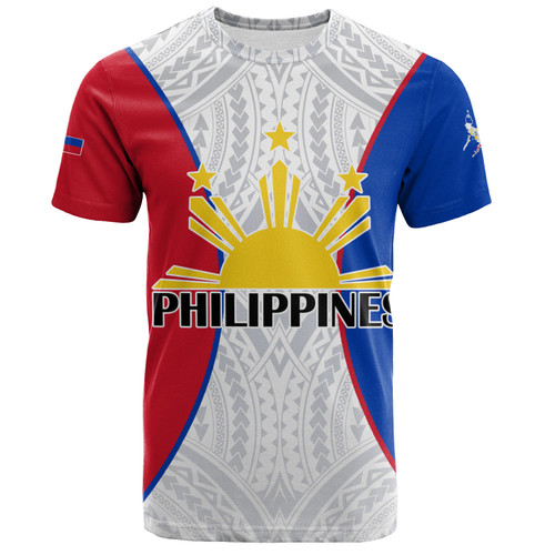 Philippines Filipinos Custom Personalised T-Shirt Flag Color Special Style