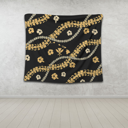 Hawaii Tapestry Curve Floral Lei