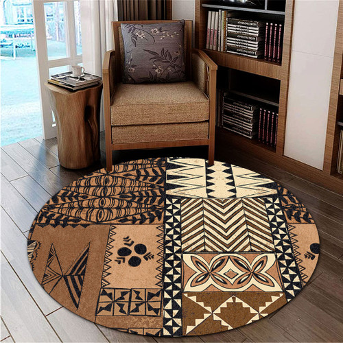 Tonga Round Rug Scarf