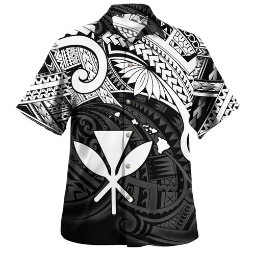 Hawaii Hawaiian Shirt Kanaka Maoli Map Polynesian Tatau