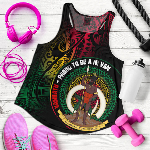 Vanuatu Women Tank Vanuatu Proud To Be A Ni Van Design