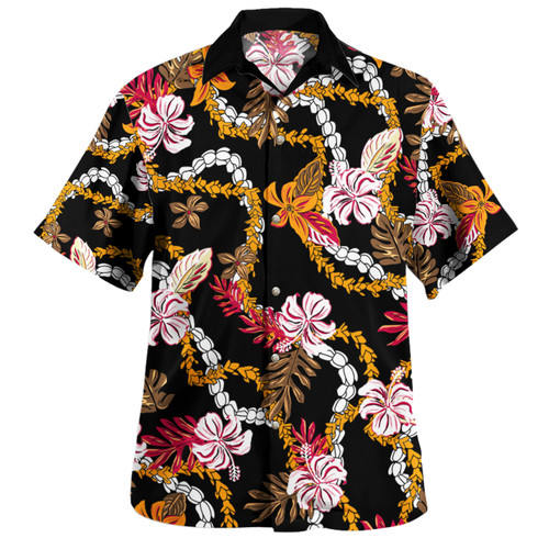 Hawaii Hawaiian Shirt Tropical Flower Lie Pattern