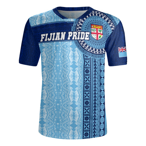Fiji Rugby Jersey - Custom Forever Fiji Tapa Pattern Design