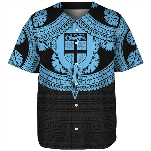 Fiji Baseball Shirt Masi Tattoo Special