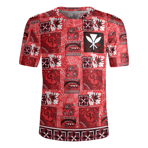 Hawaii Rugby Jersey Traditional Hawaiian Floral Designs