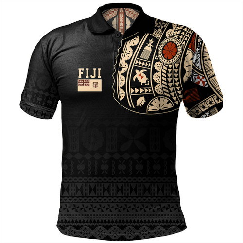 Fiji Polo Shirt Tattoo Bula In My Heart