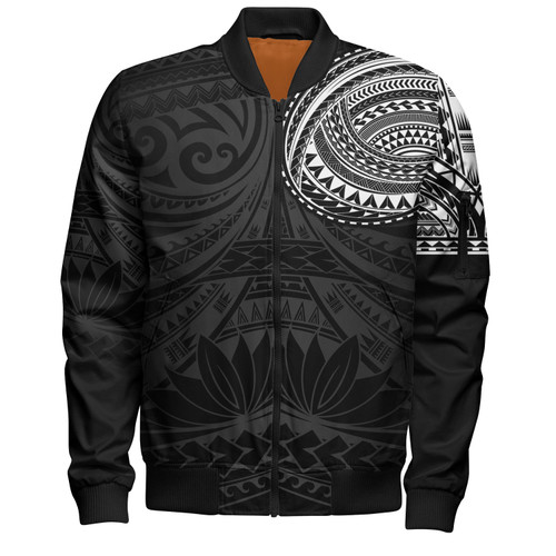 Polynesian Bomber Jacket Polynesian Pattern Special Design