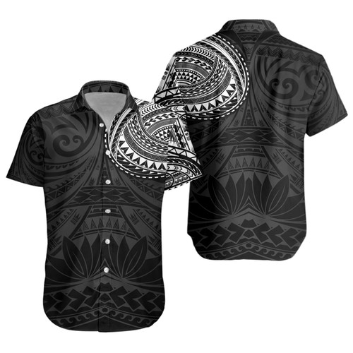 Polynesian Short Sleeve Shirt Polynesian Pattern Special Design