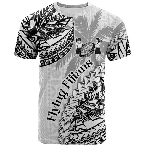 Fiji T-Shirt Kaiviti Fiji Rugby Palm Tree