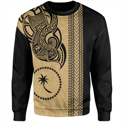 Chuuk State Sweatshirt Polynesia Coat Of Arms Tribal Tattoo