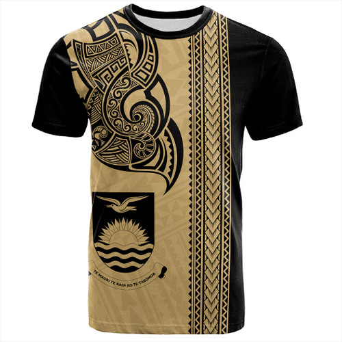 Kiribati T-Shirt Polynesia Coat Of Arms Tribal Tattoo