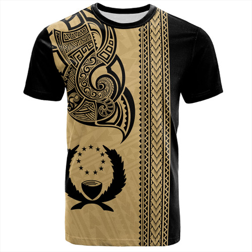 Pohnpei State T-Shirt Polynesia Coat Of Arms Tribal Tattoo