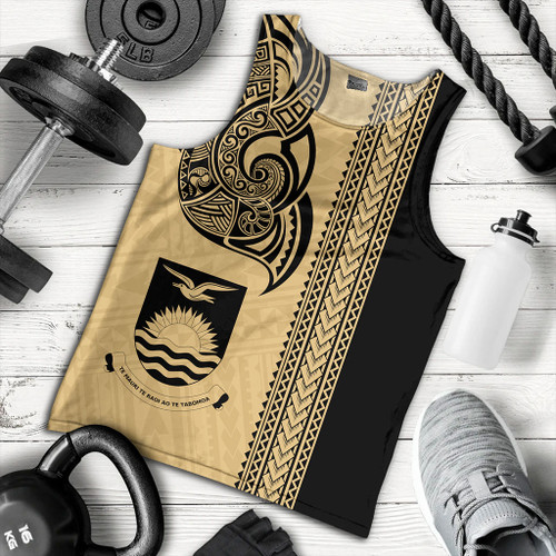 Kiribati Tank Top Polynesia Coat Of Arms Tribal Tattoo