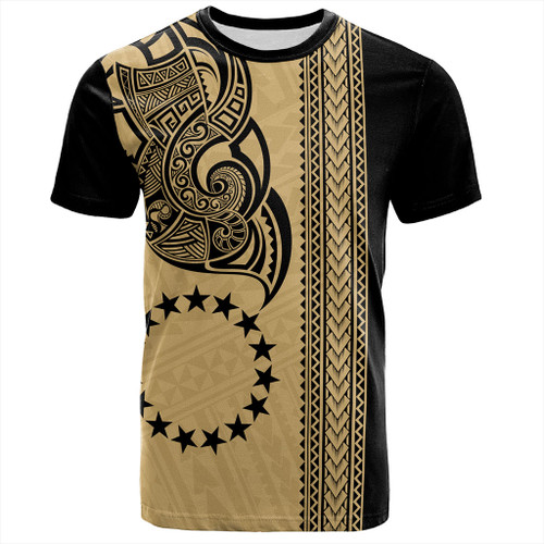 Cook Islands T-Shirt Polynesian Coat Of Arms Tribal Tattoo