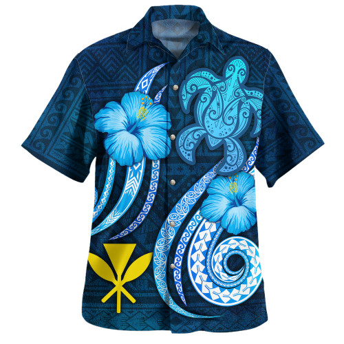 Hawaii Hawaiian Shirt Custom Personalised Turtle and Tribal Tattoo Of Polynesian1