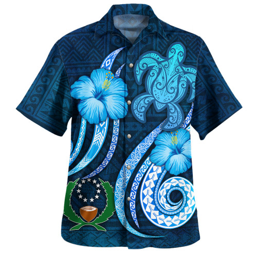 Pohnpei State Hawaiian Shirt Custom Personalised Turtle and Tribal Tattoo Of Polynesian1