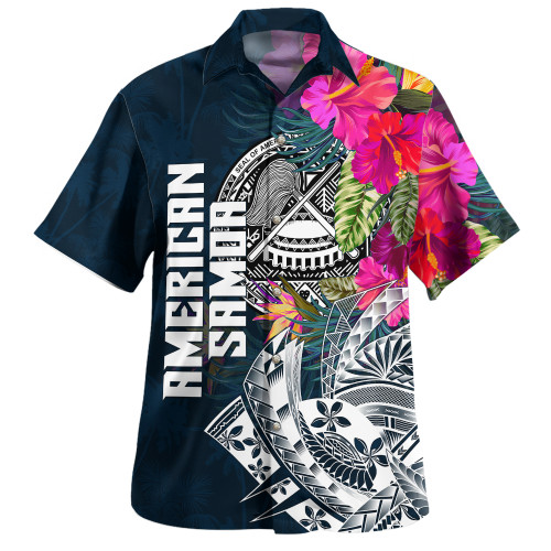 American Samoa Hawaiian Shirt Custom Personalised Polynesian Summer Vibes1