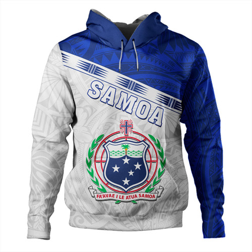 Samoa Hoodie Coat Of Arms Tribal