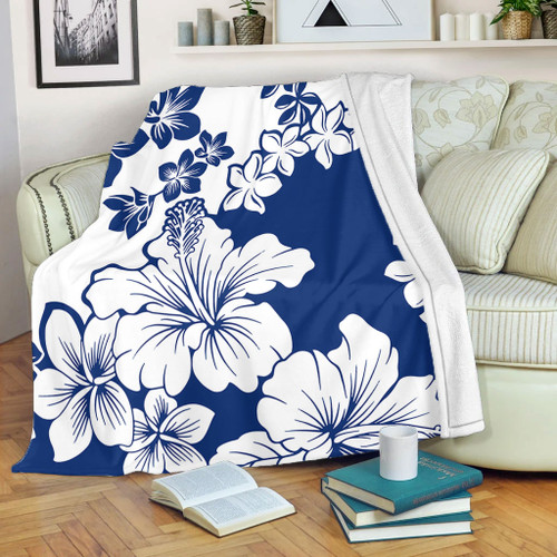 Hawaii Premium Blanket Polynesia Fabric Floral