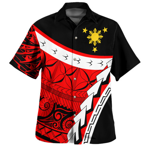 Philippines Filipinos Custom Personalised Hawaiian Shirt - Proud Of Filipinos1