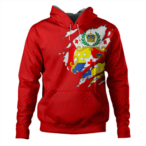 Tonga Hoodie Ngatu Crack Style
