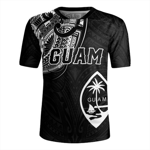 Guam Rugby Jersey Micronesia Tribal Coat Of Arms