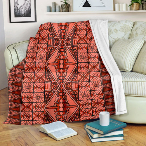 Tonga Premium Blanket Tapa Design