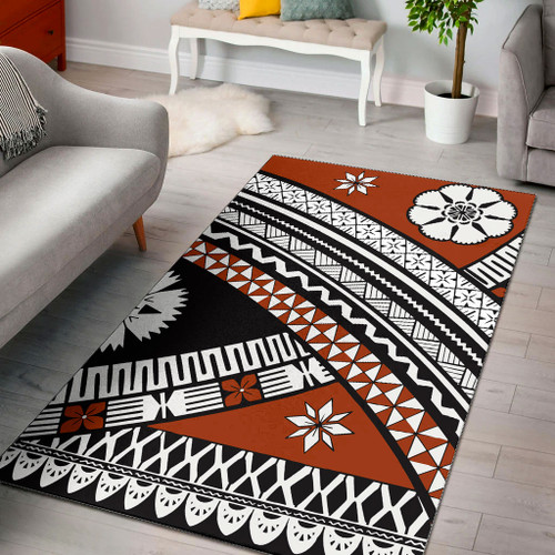 Fiji Area Rug Bula Massi Pattern