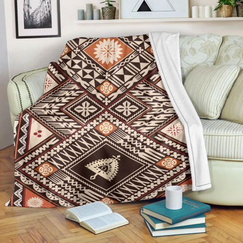 Fiji Premium Blanket Tapa Massi Art