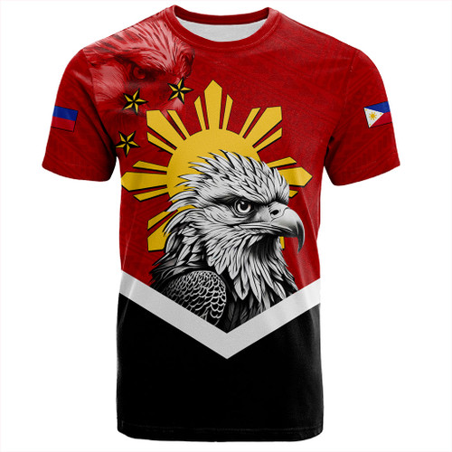 Philippines Filipinos T-Shirt Eagles Polynesian Art Dawring