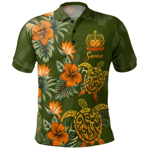 Samoa Polo Shirt Custom Personalised Polynesian Tropical Summer1