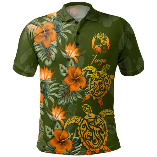Tonga Polo Shirt Custom Personalised Polynesian Tropical Summer1
