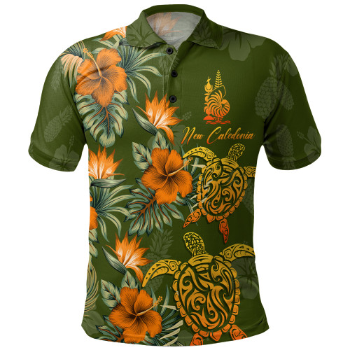 New Caledonia Polo Shirt Custom Personalised Polynesian Tropical Summer1
