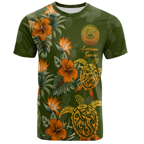 American Samoa T-Shirt Custom Personalised Polynesian Tropical Summer1