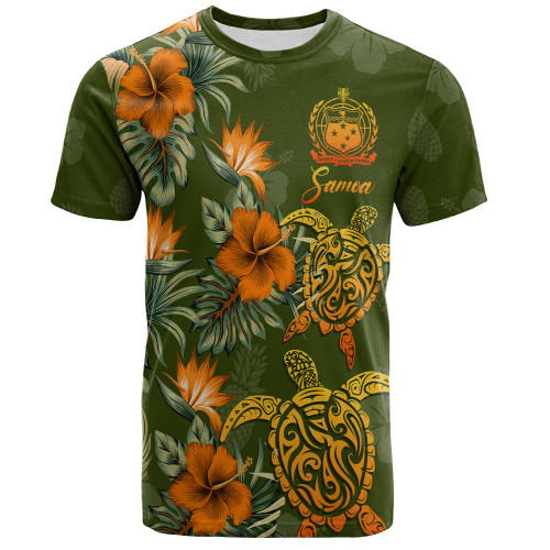 Samoa T-Shirt Custom Personalised Polynesian Tropical Summer1