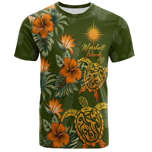 Marshall Islands T-Shirt Custom Personalised Polynesian Tropical Summer1