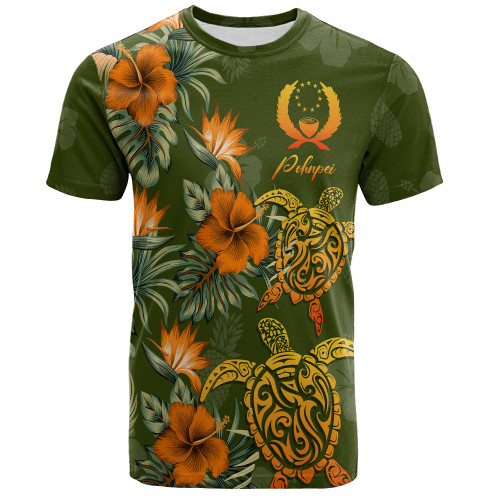 Pohnpei State T-Shirt Custom Personalised Polynesian Tropical Summer1