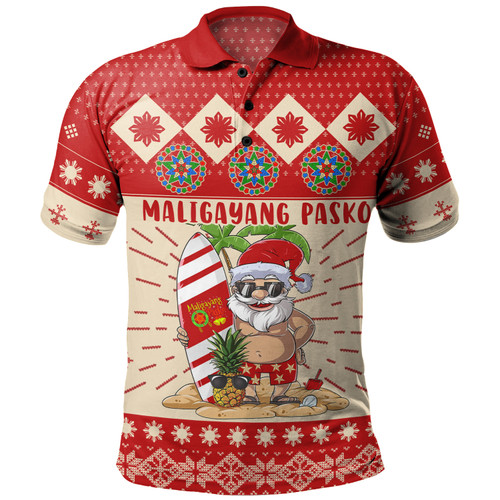 Philippines Filipinos Christmas Polo Shirt Maligayang Pasko1