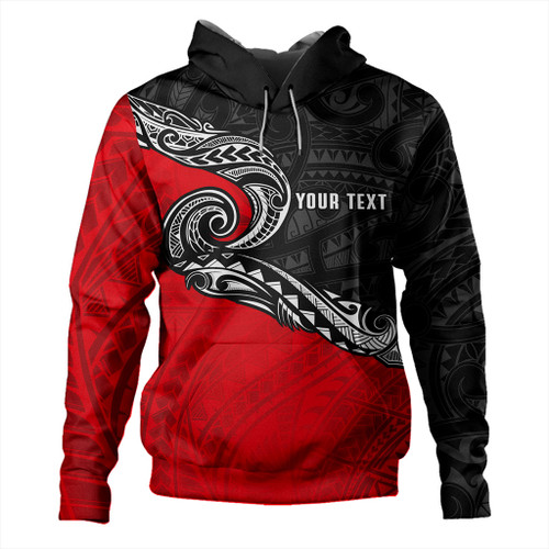 New Zealand Hoodie Maori Tribal Design Flag Style