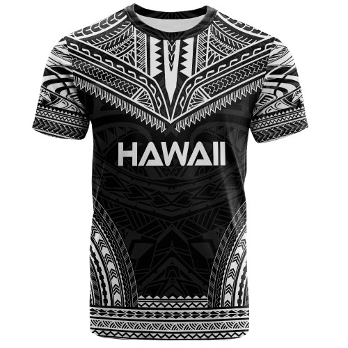 Hawaii T-Shirt Custom Personalised Polynesian Chief Tattoo1