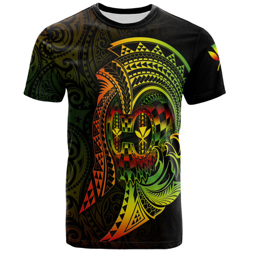 Hawaii T-Shirt Custom Personalised Reggae Kanaka Warrior1