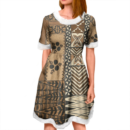 Tonga Women and Kid Christmas Dress Scarf