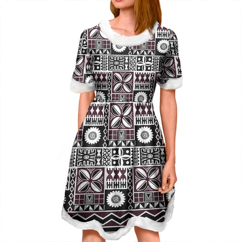 Fiji Women and Kid Christmas Dress Bula Fashion Style